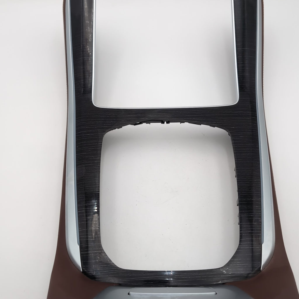 2024 2025 BMW X5 Center Console Wood Trim Fineline Argento Gloss 7884113