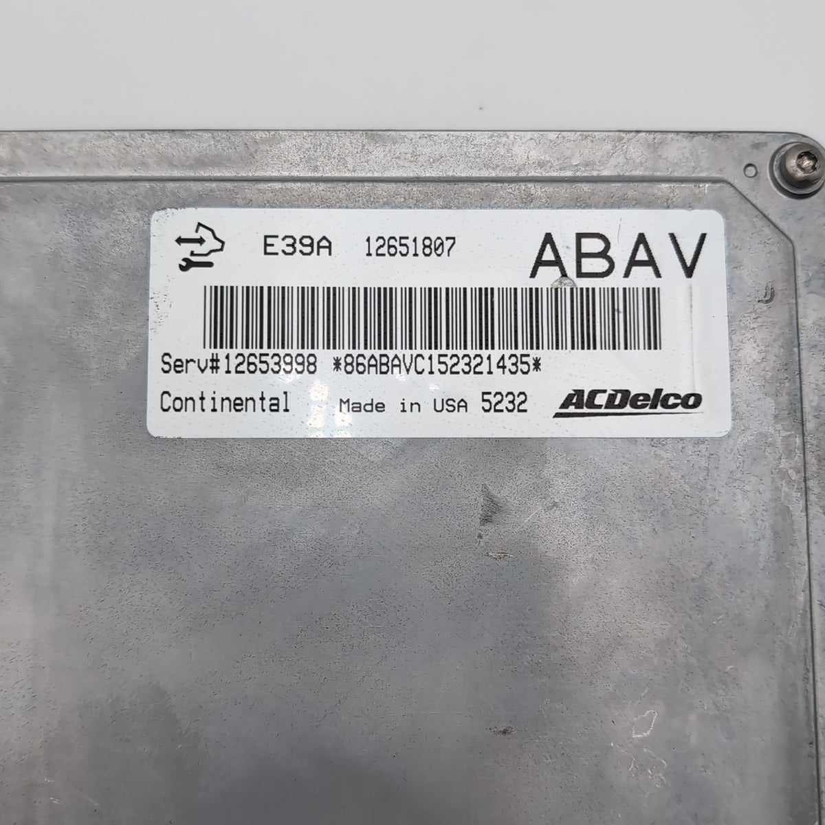 2013- 2016 GM Equinox Terrain Verano Engine Control Module ECU E39A 12651807