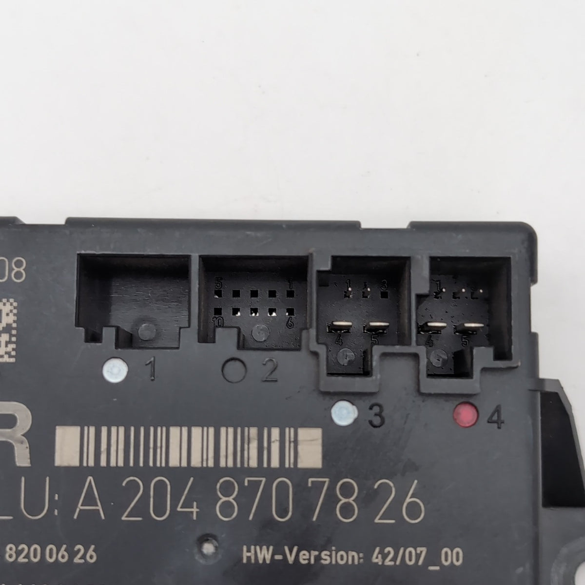 2008-2011 Mercedes W204 C63 Rear Right Passenger Door Control Module A2048707826