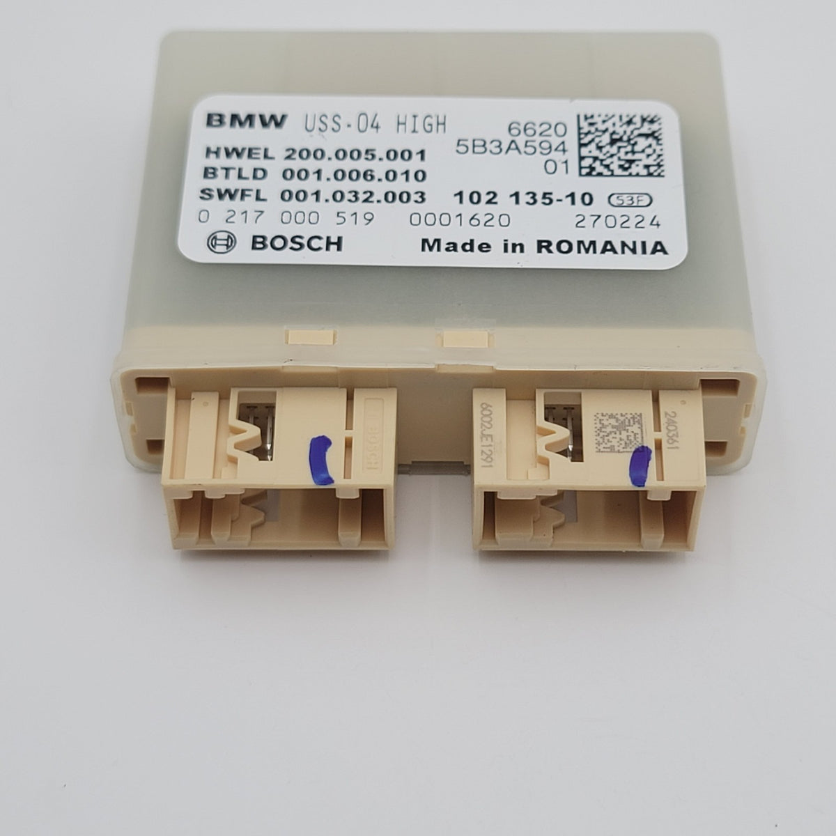 2022 - 2025 BMW 3 4 5 G20 G26 G30 USS Ultra Sonic Parking Sensor Module 5B3A594