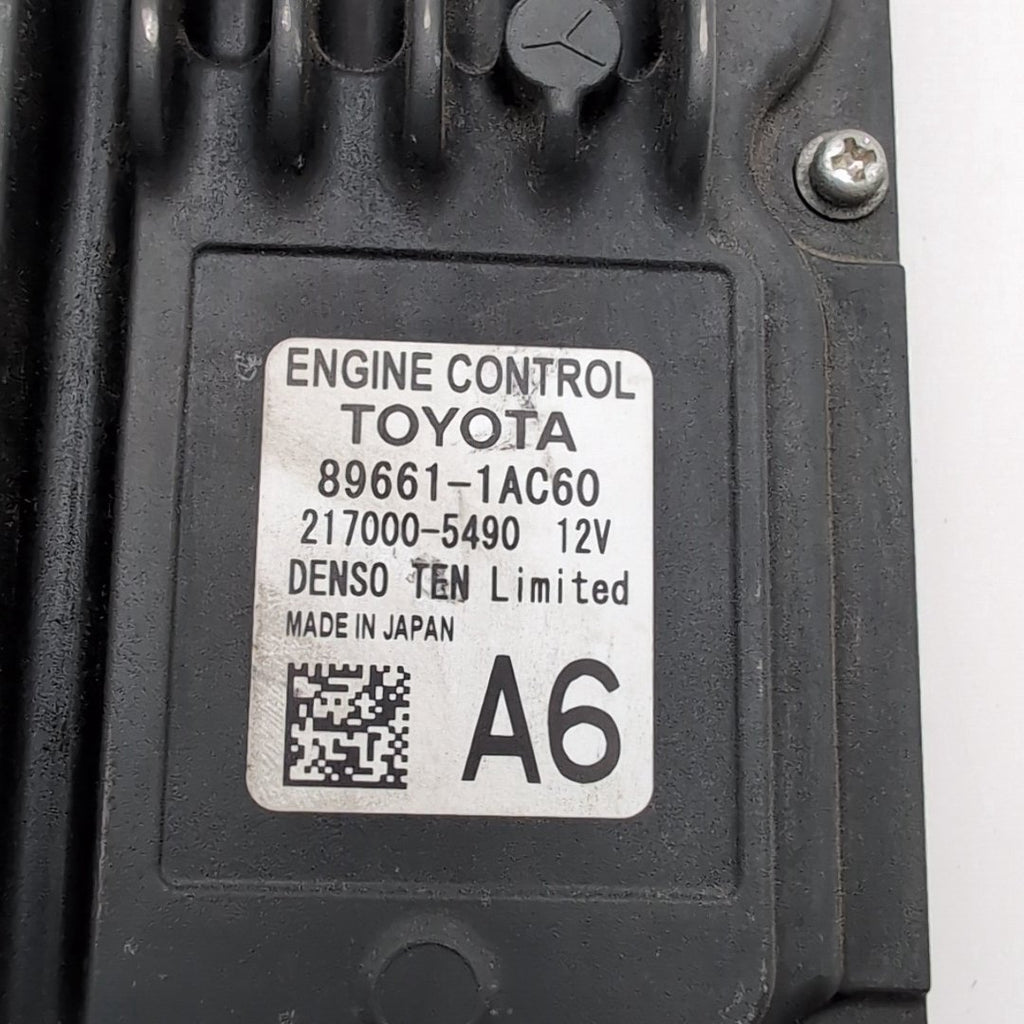 2019 2020 2021 Toyota Corolla Engine Computer Control Module ECU 89661-1AC60