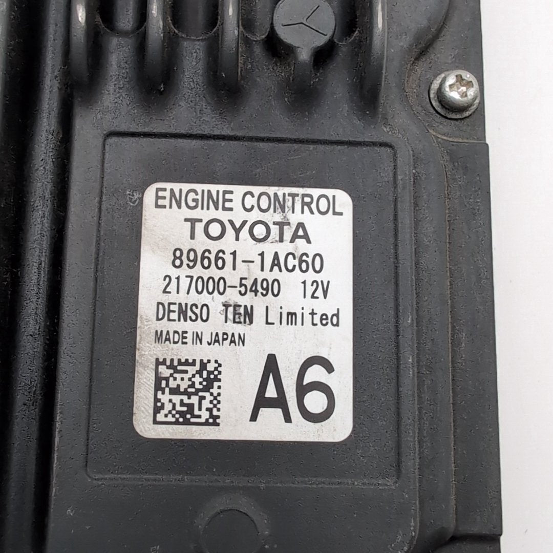 2019 2020 2021 Toyota Corolla Engine Computer Control Module ECU 89661-1AC60
