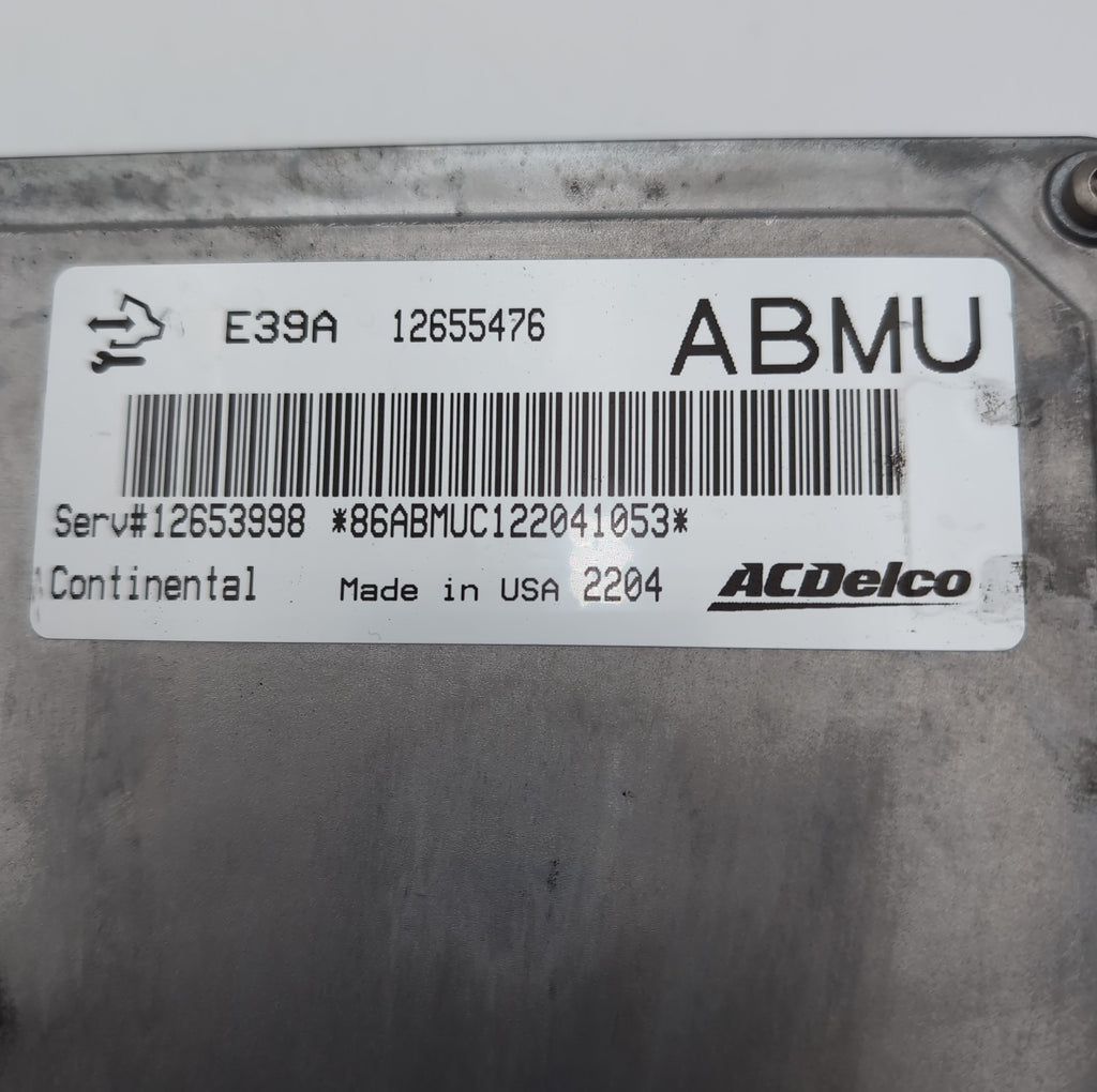 2013 2014 2015 Chevrolet Equinox 2.4L Engine Control Module E39A 12655476