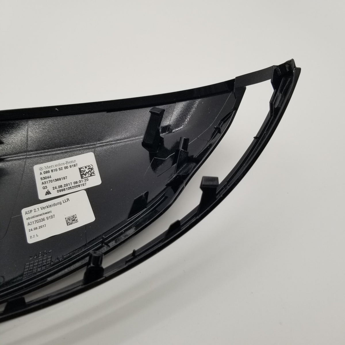 For Mercedes-Benz S550 RIGHT Passenger Side Mirror Cover Black USA