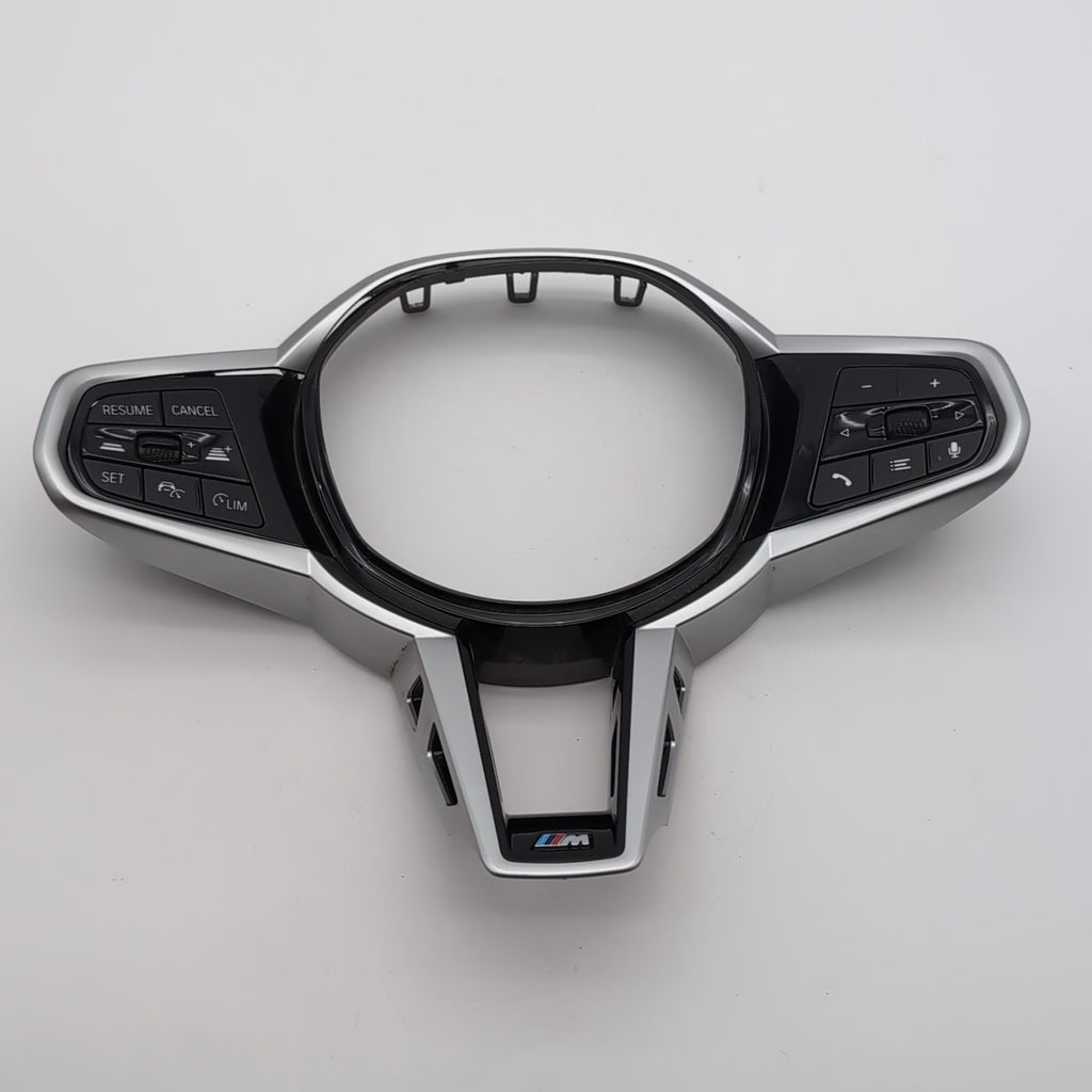 2025 BMW 3 4 G20 G21 G22 G26 M Steering Wheel Trim w/ Cruise Phone Audio Buttons