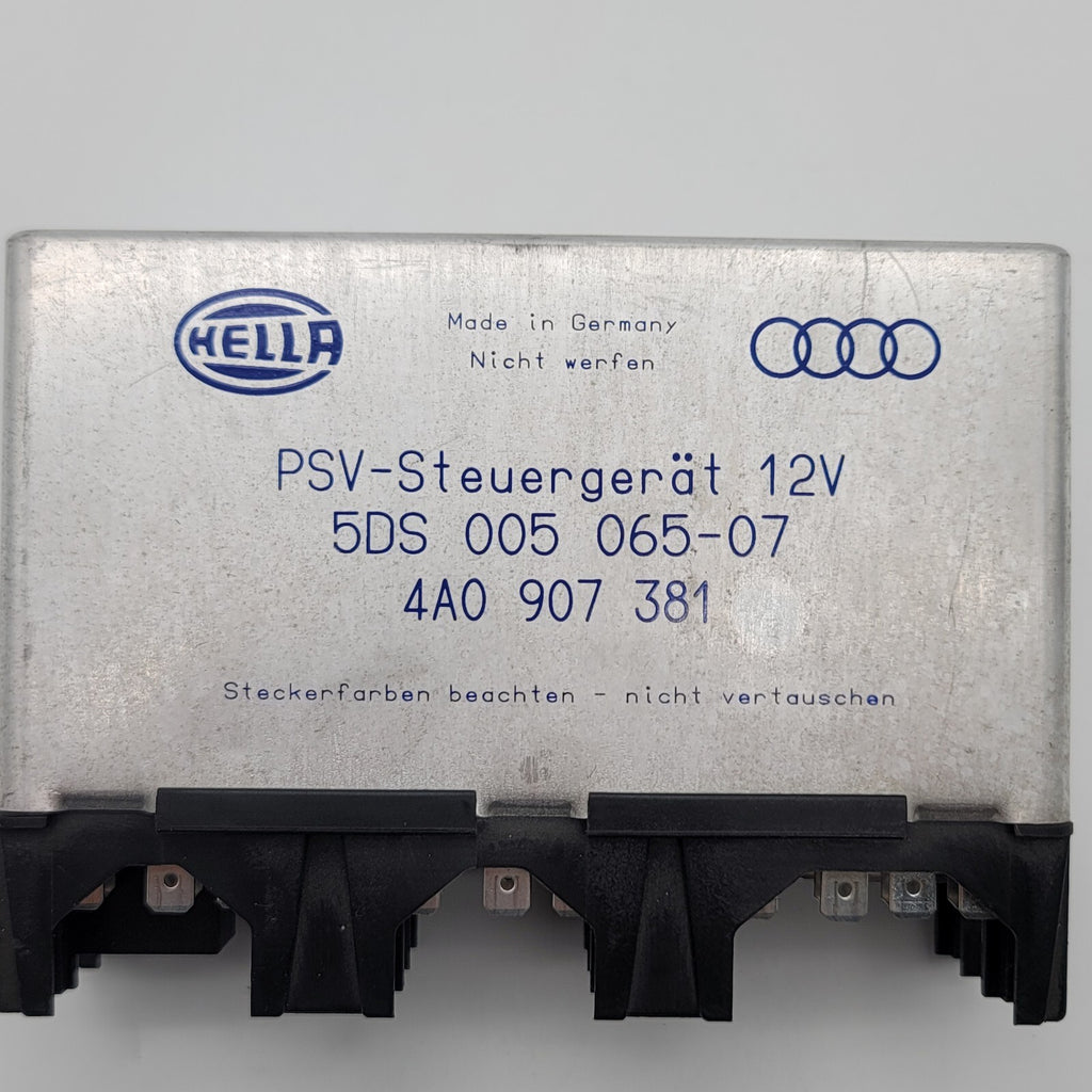 92-95 AUDI S4 S6 SEAT MEMORY MODULE SEAT BACKREST ADJUSTMENT COMPUTER 4A0907381A