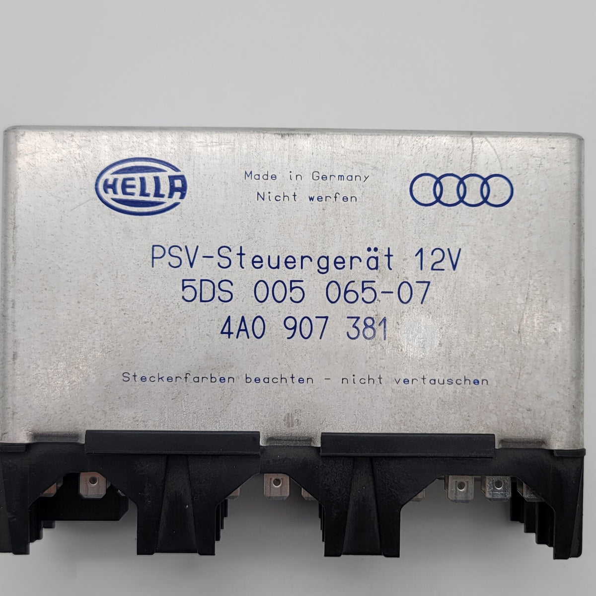 92-95 AUDI S4 S6 SEAT MEMORY MODULE SEAT BACKREST ADJUSTMENT COMPUTER 4A0907381A