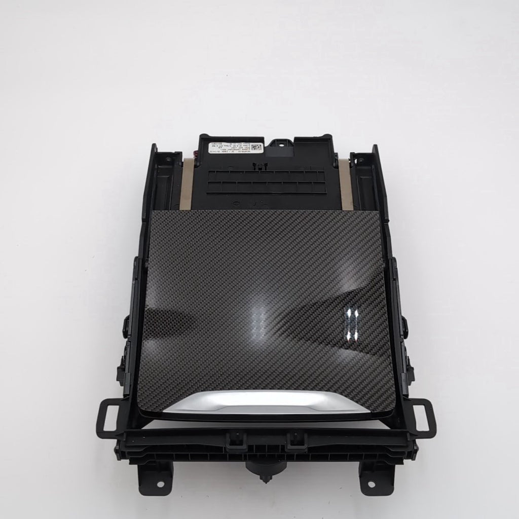 2019 - 2026 BMW X5 X6 X7 Center Console Storage Compartment Carbon Fiber Trim