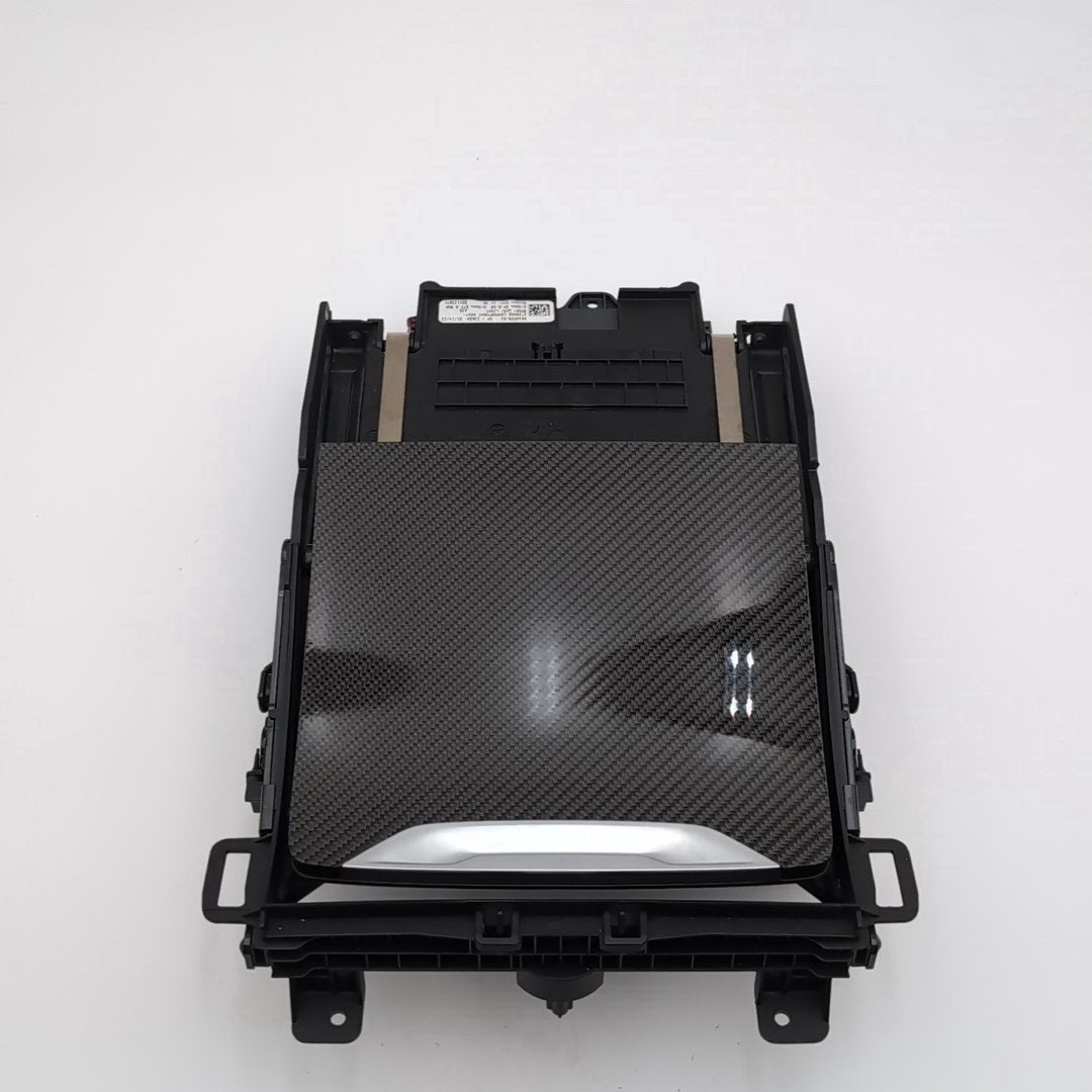 2019 - 2026 BMW X5 X6 X7 Center Console Storage Compartment Carbon Fiber Trim