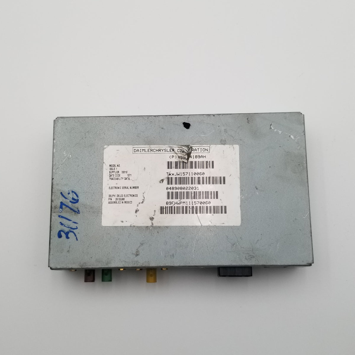 2011 Jeep Grand Cherokee RADIO SATELLITE RECEIVER MODULE P05064189AH OEM