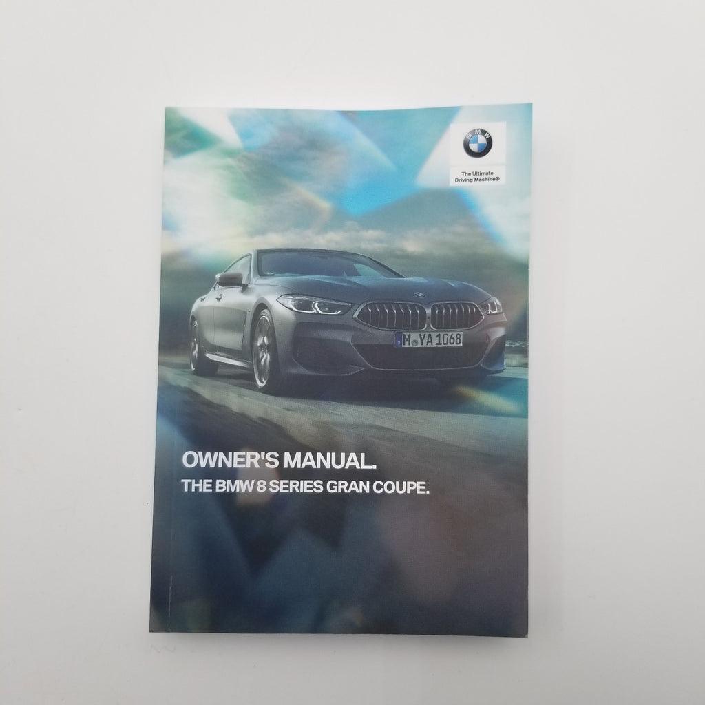 2022 BMW 8 Series Gran Coupe 840i Owners Manual Set Kit with Case OEM 5A2CC96