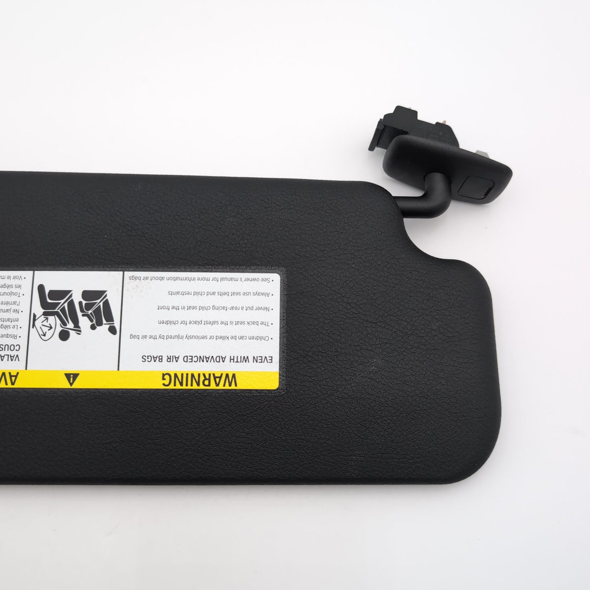 2021 - 2026 BMW 228i F44 F74 Left Right Sun Visor Set Pair Black 8096782 8096781