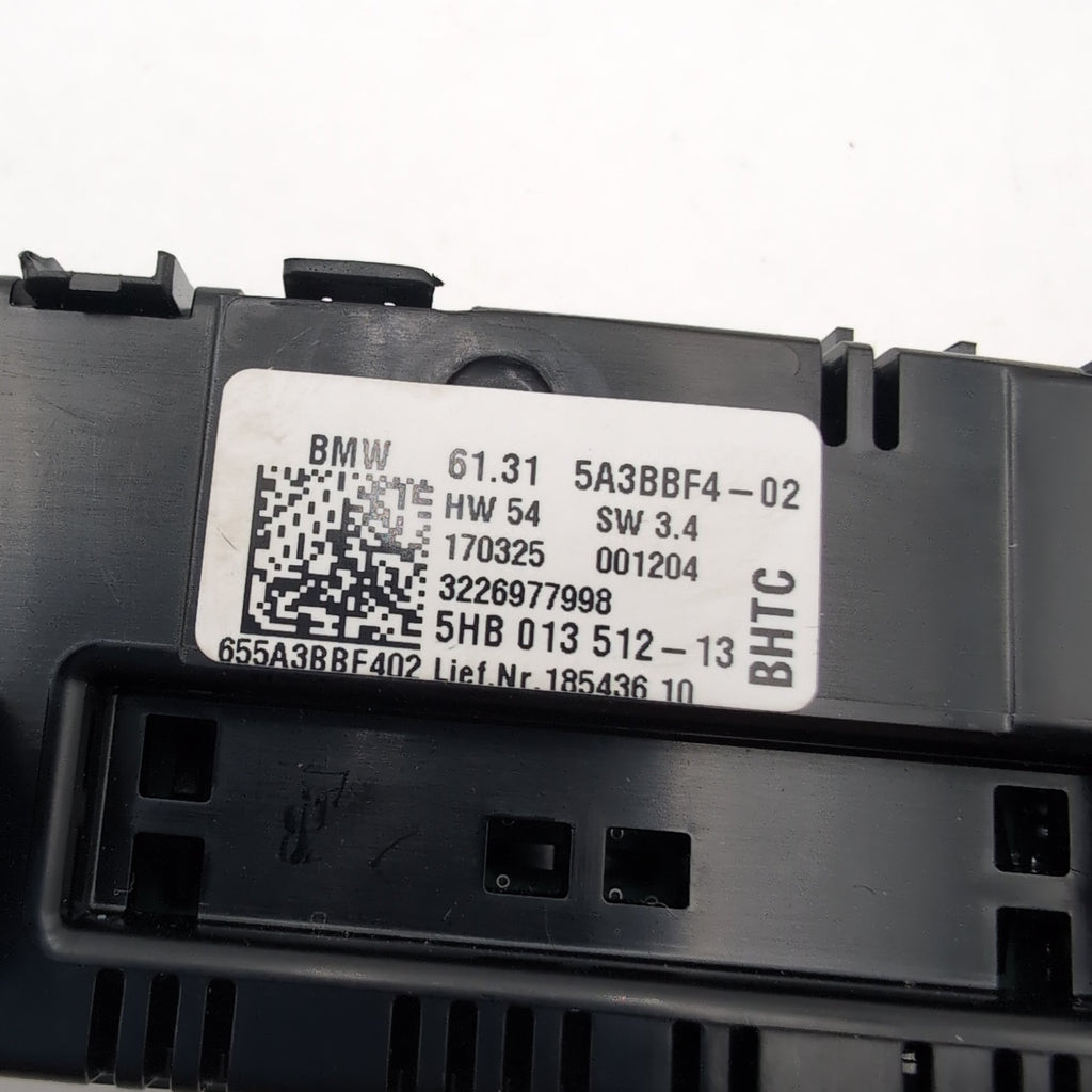 2021 - 2026 BMW G42 G20 G80 G82 G26 Rear AC Heater Climate Control Unit 5A3BBF4