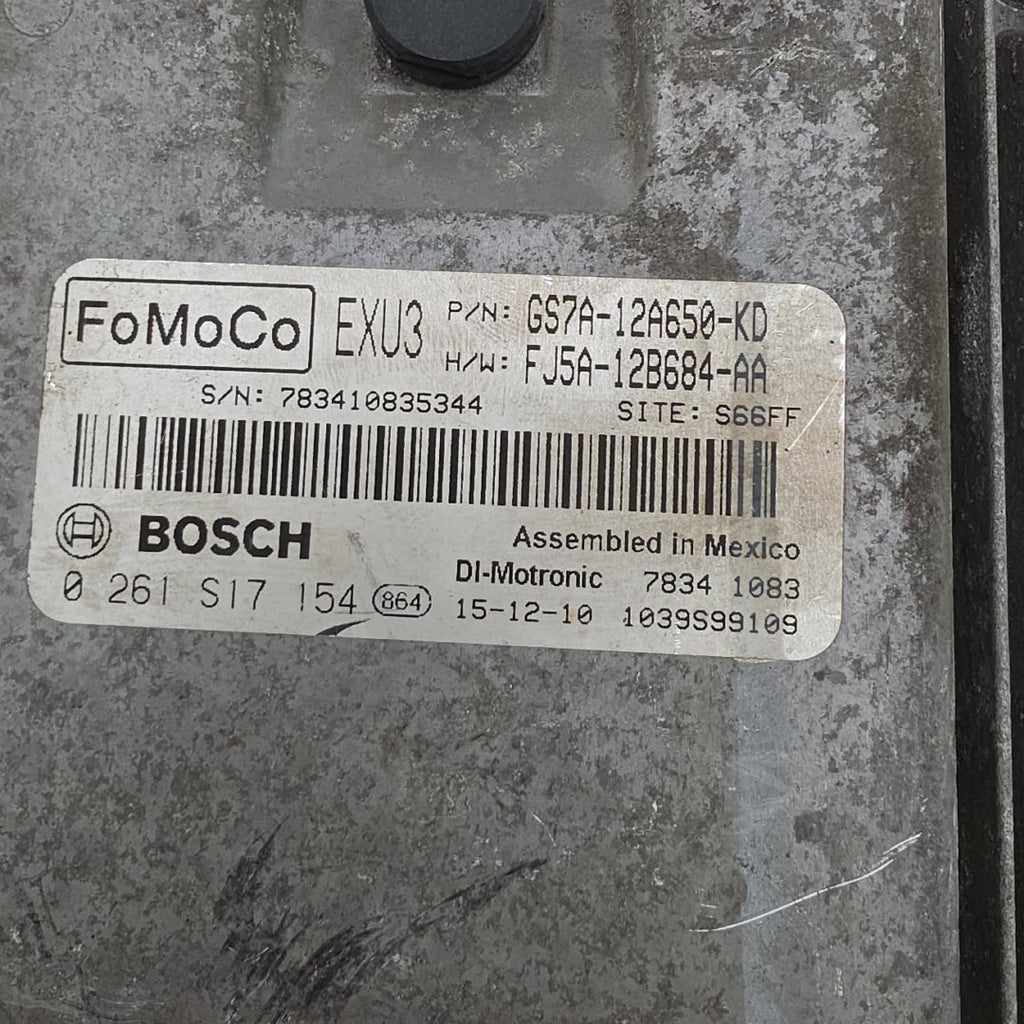 2016 Ford Fusion 2.0L AWD Engine Computer Control Module ECU GS7A-12A650-KD