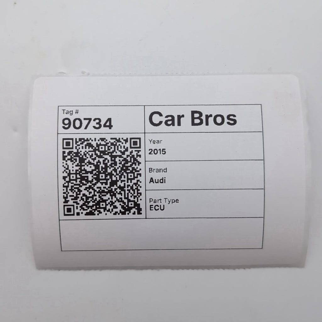 2014 2015 Audi A4 2.0L Engine Computer Control Module 8K5907115N