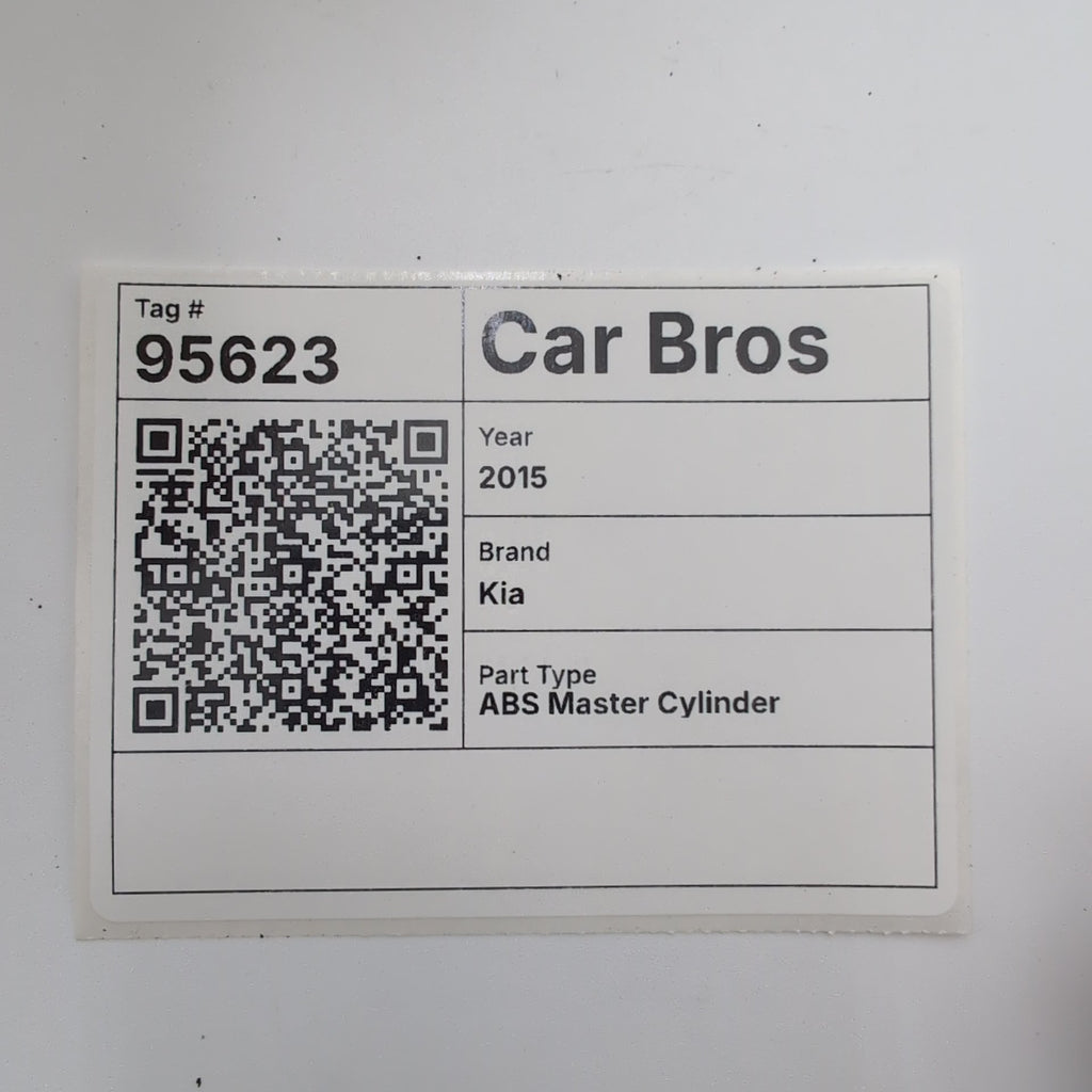 2014 2015 2016 Kia Optima Hybrid ABS Master Cylinder Brake Booster 58500-4U701