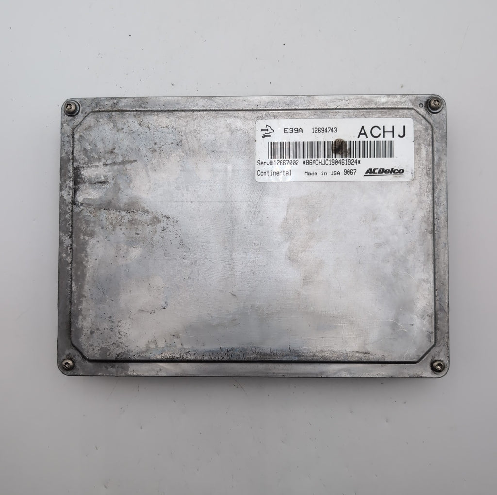 2017 2018 2019 Chevrolet Impala 3.6L Engine Control Module ECM E39A 12694743