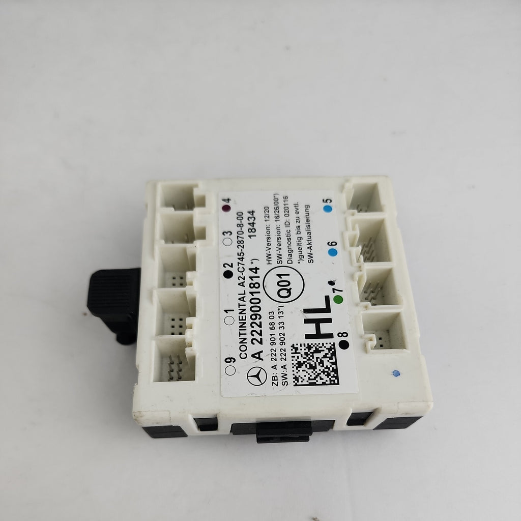 15-18 Mercedes W205 C400 C350e C300 Rear Left Side Door Control Module Unit