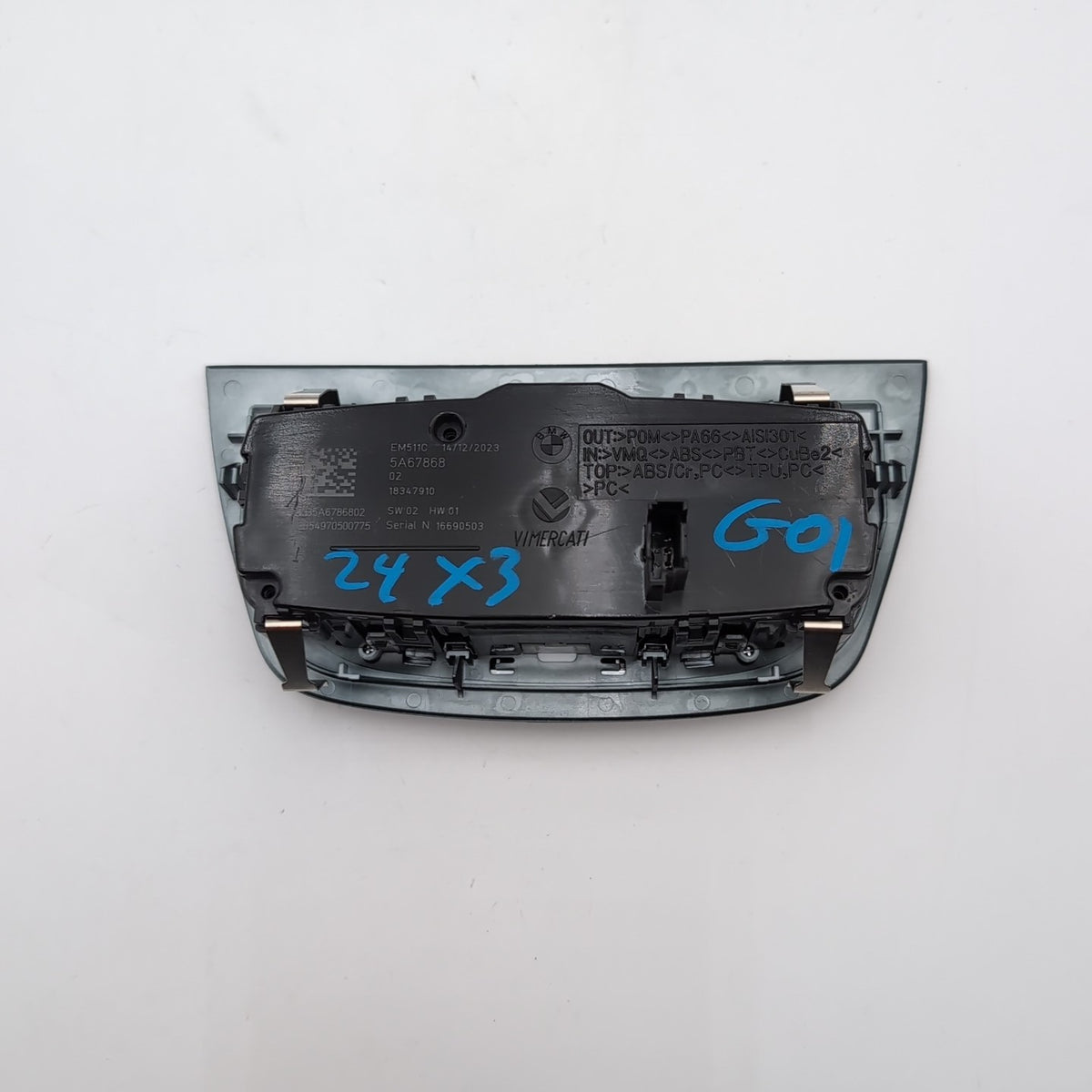 2019 - 2024 BMW G01 G02 F97 F98 X3 X4 Light Control Switch Panel 5A67868