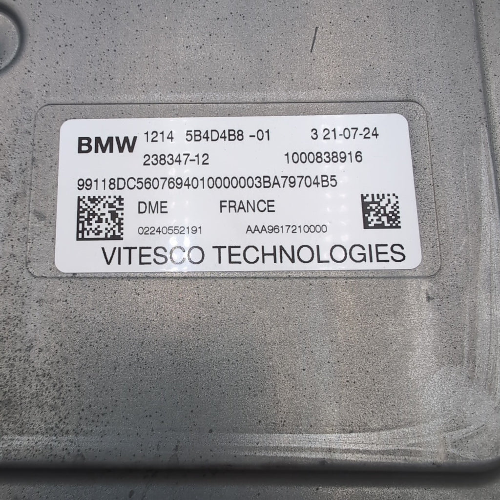 2024 2025 BMW M340i G20 G21 Engine Computer Control Module ECU DME 5B4D4B8