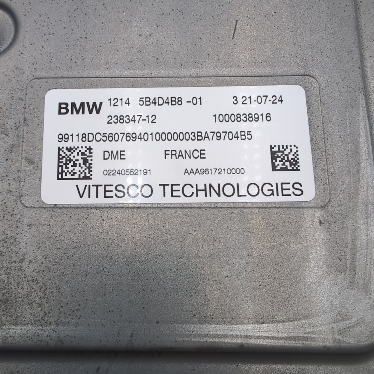 2024 2025 BMW M340i G20 G21 Engine Computer Control Module ECU DME 5B4D4B8