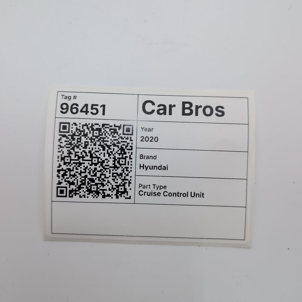 2019 2020 Hyundai Santa Fe Cruise Control Distance Radar Sensor 99110-S2000