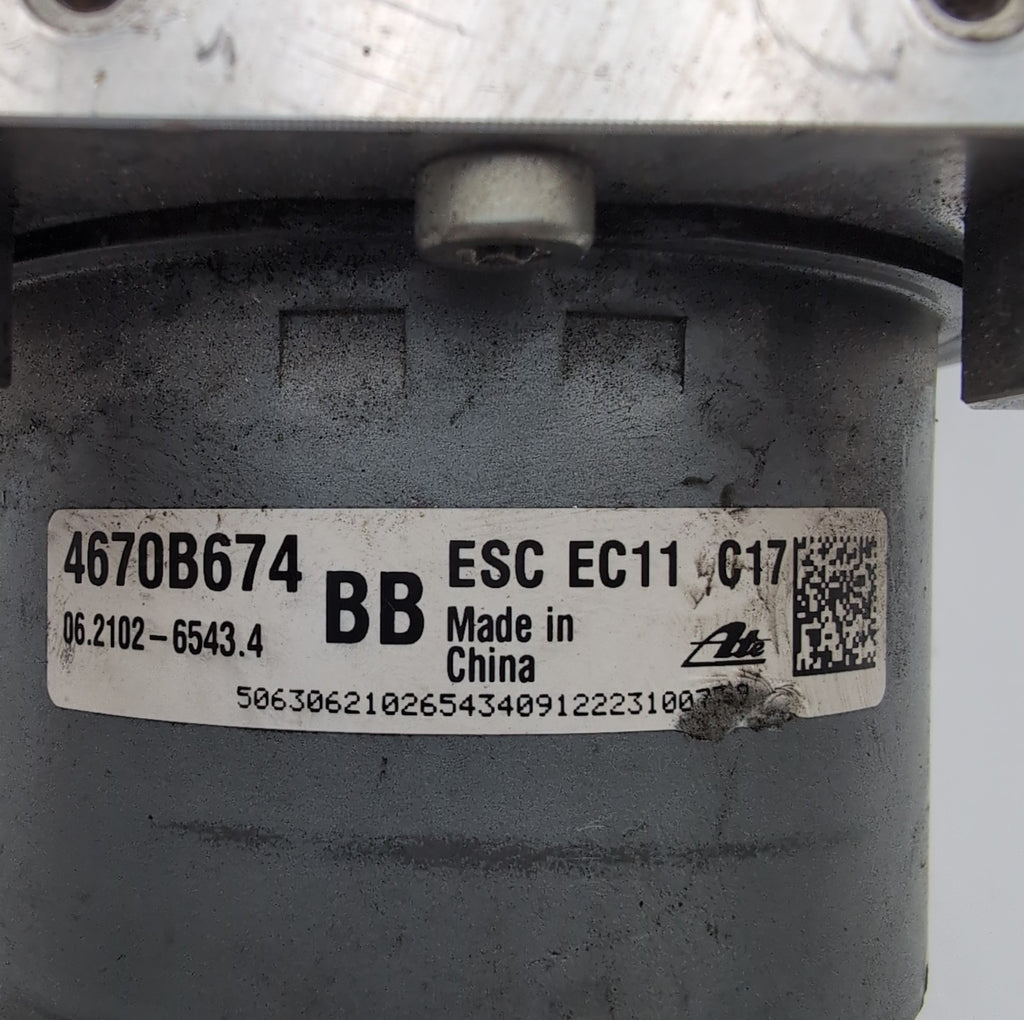 2020 2021 2022 Mitsubishi Outlander Sport 2.0L ABS Anti Lock Brake Pump 4670B674