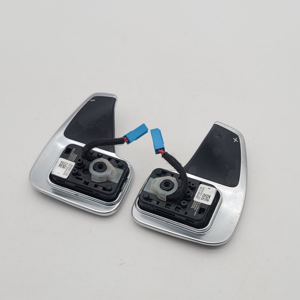 2014- 2016 BMW 428i Steering Wheel Paddle Shifter Set Up Down 62563402 62563403