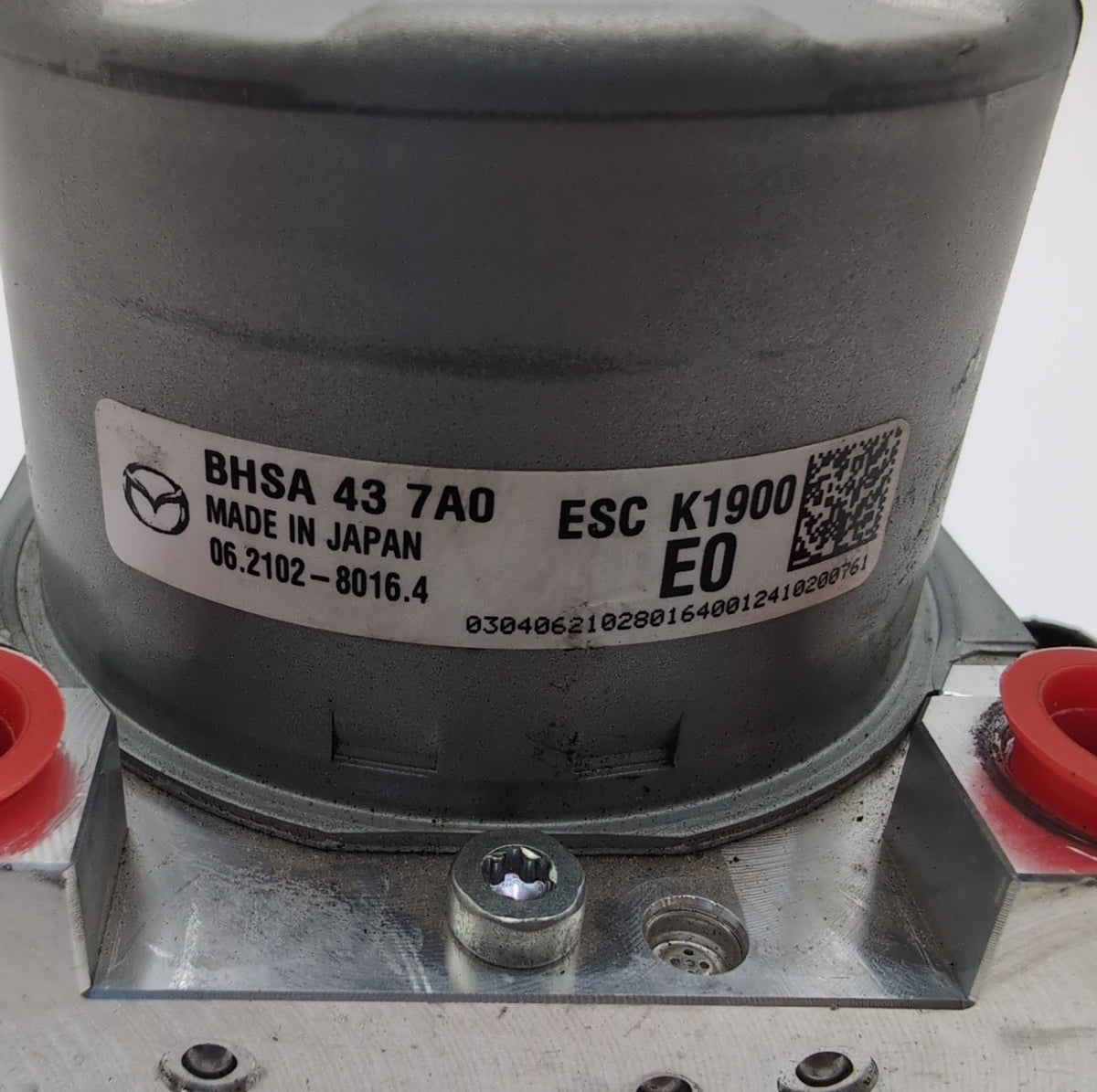 2022 2023 2024 2025 Mazda 3 2.5L Manual ABS Anti Lock Brake Pump BHSA437A0