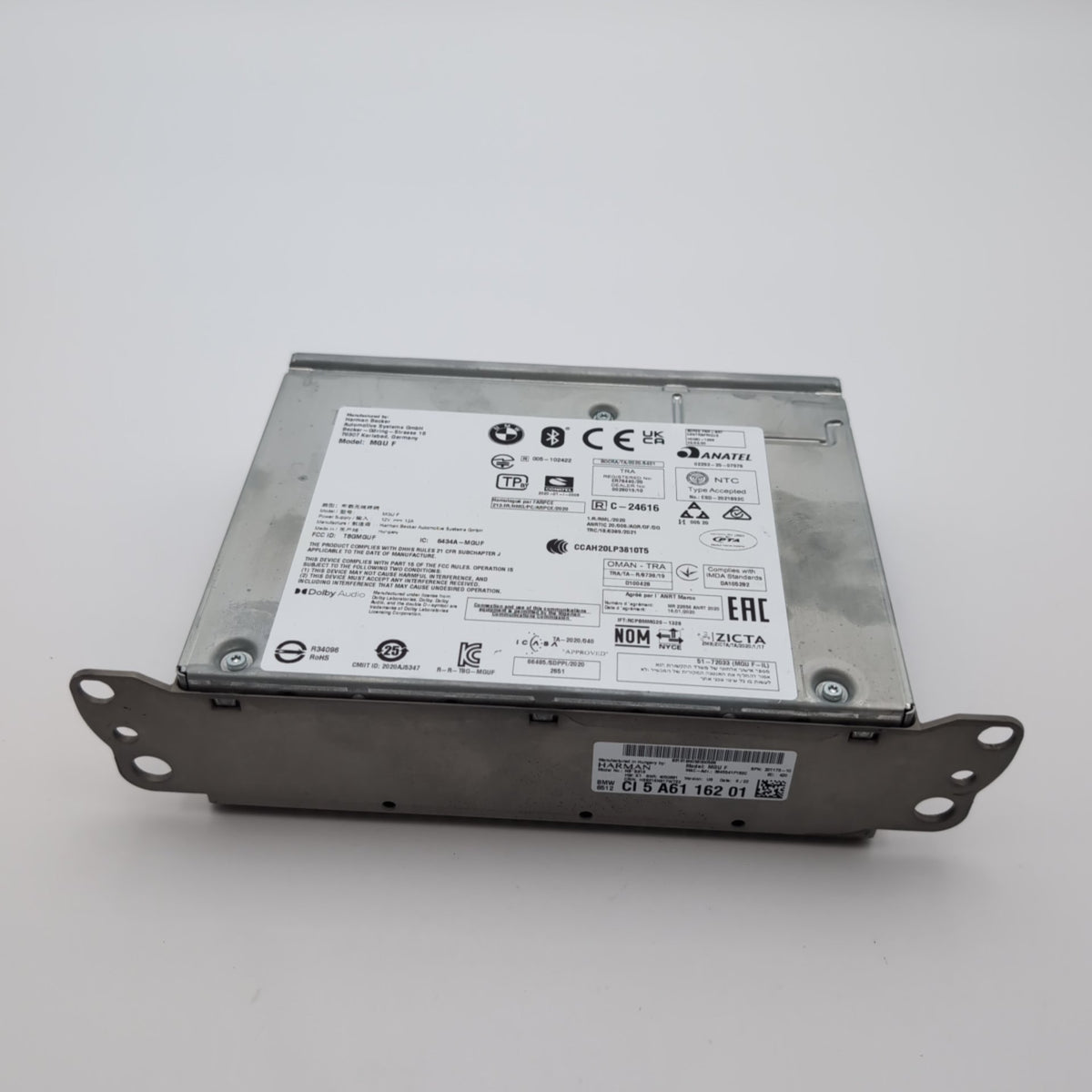 2021 - 2024 BMW 330i 430i G20 G26 M3 High 3 Radio Navigation Head Unit 5A61162