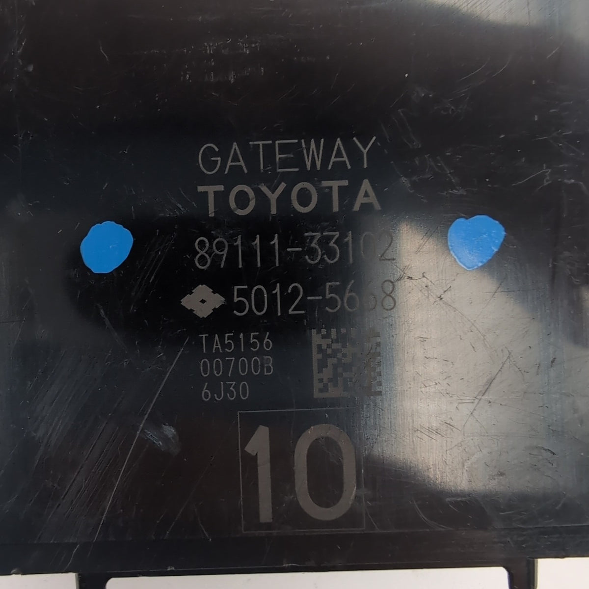 2016 2017 2018 Lexus ES300h ES350 Network Gateway Control Module 89111-33101