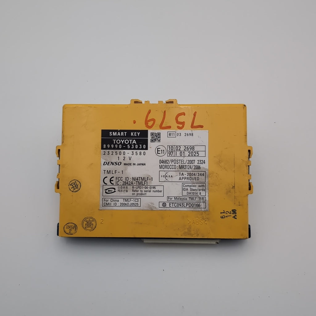 2008- 2010 Lexus IS350 IS250 Smart Key Theft Locking Control Module 89990-53030