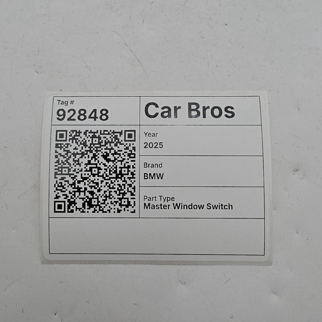 2021 - 2026 BMW G20 G22 G80 F44 G26 M3 Left Driver Master Window Switch 7948785