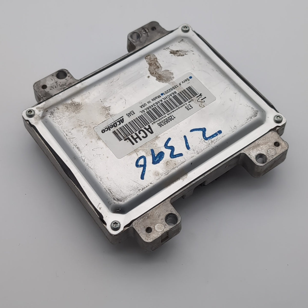 2017 2018 2019 Chevrolet Trax 1.4L Engine Control Module ECM ECU E78 12695536