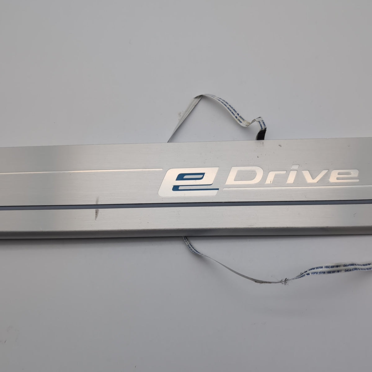 2017 2018 2019 BMW 740e Rear Left Right Illuminated Door Sill Scuff Plate Pair