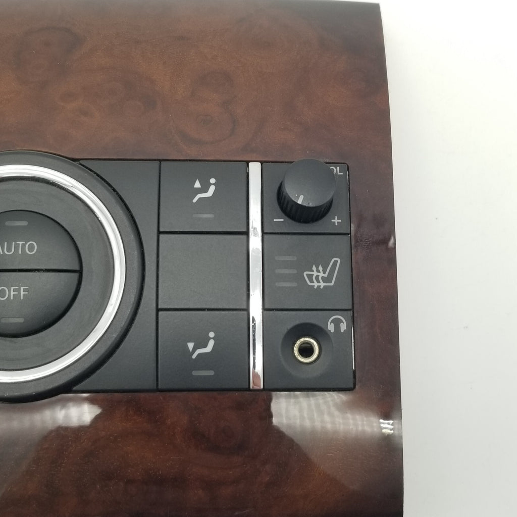 06-08 Mercedes R350 R320 R500 Wood Grain Rear Climate Control A1648206889