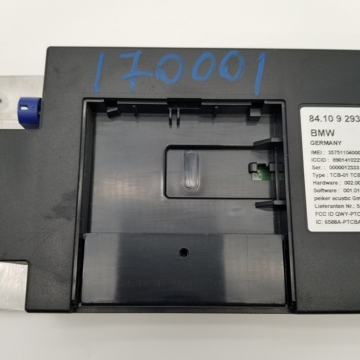 2012 2013 2014 2015 BMW F01 F02 7 Series Telematics Control Unit Module 9293243