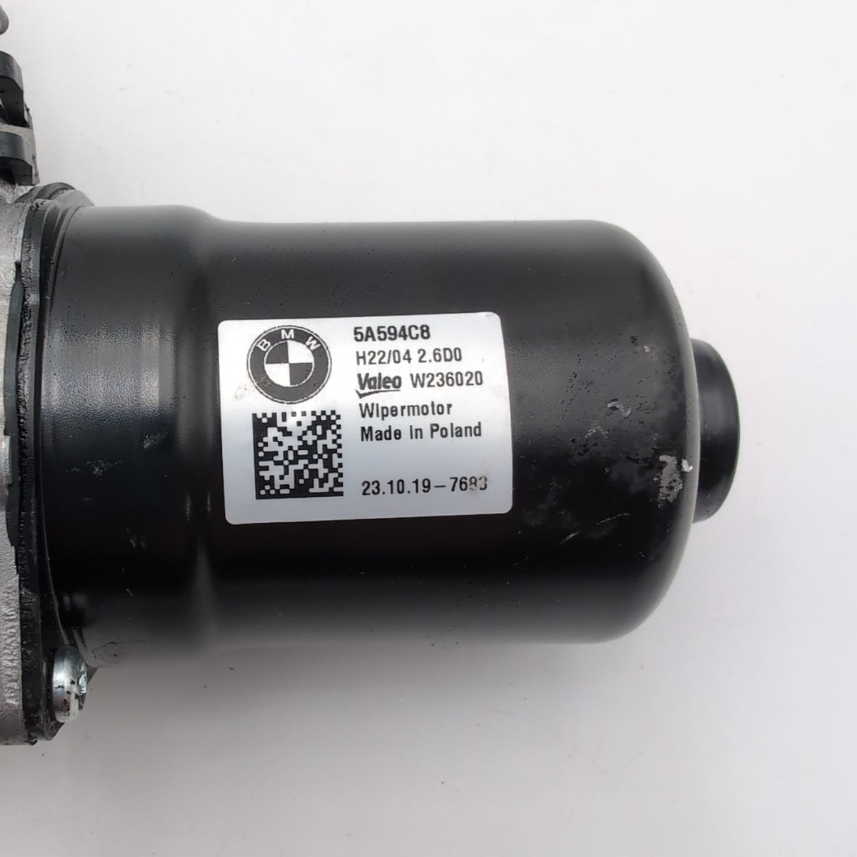 2022 2023 2024 2025 BMW iX I20 WINDSHIELD WIPER MOTOR OEM 5A594C8 5A68426