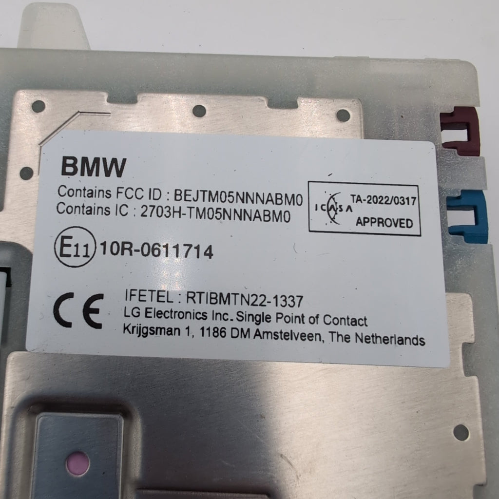 2023 - 2026 BMW G42 G20 G26 G60 F74 X1 X2 X3 X5 X7 Telematic Control Module