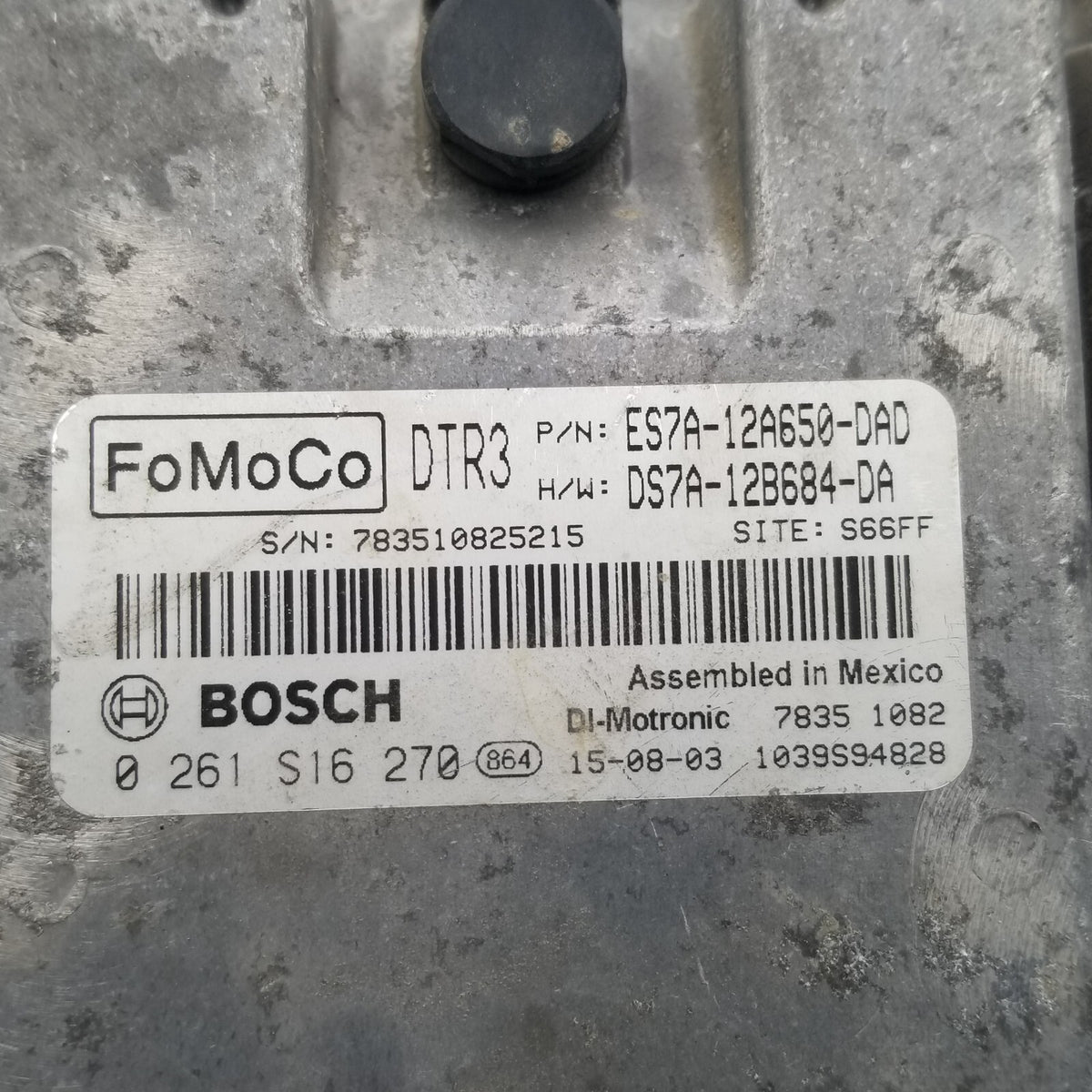 2014 2015 2016 Ford Fusion Engine Computer Ecu Pcm Ecm Pcu Oem