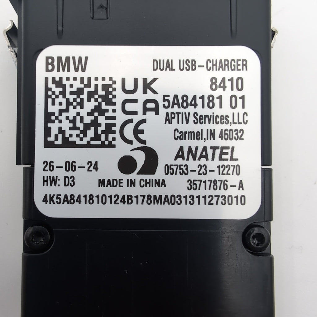 2023 2024 2025 BMW X1 X2 Mini Dual USB Port Charger Bush Socket 5A84181