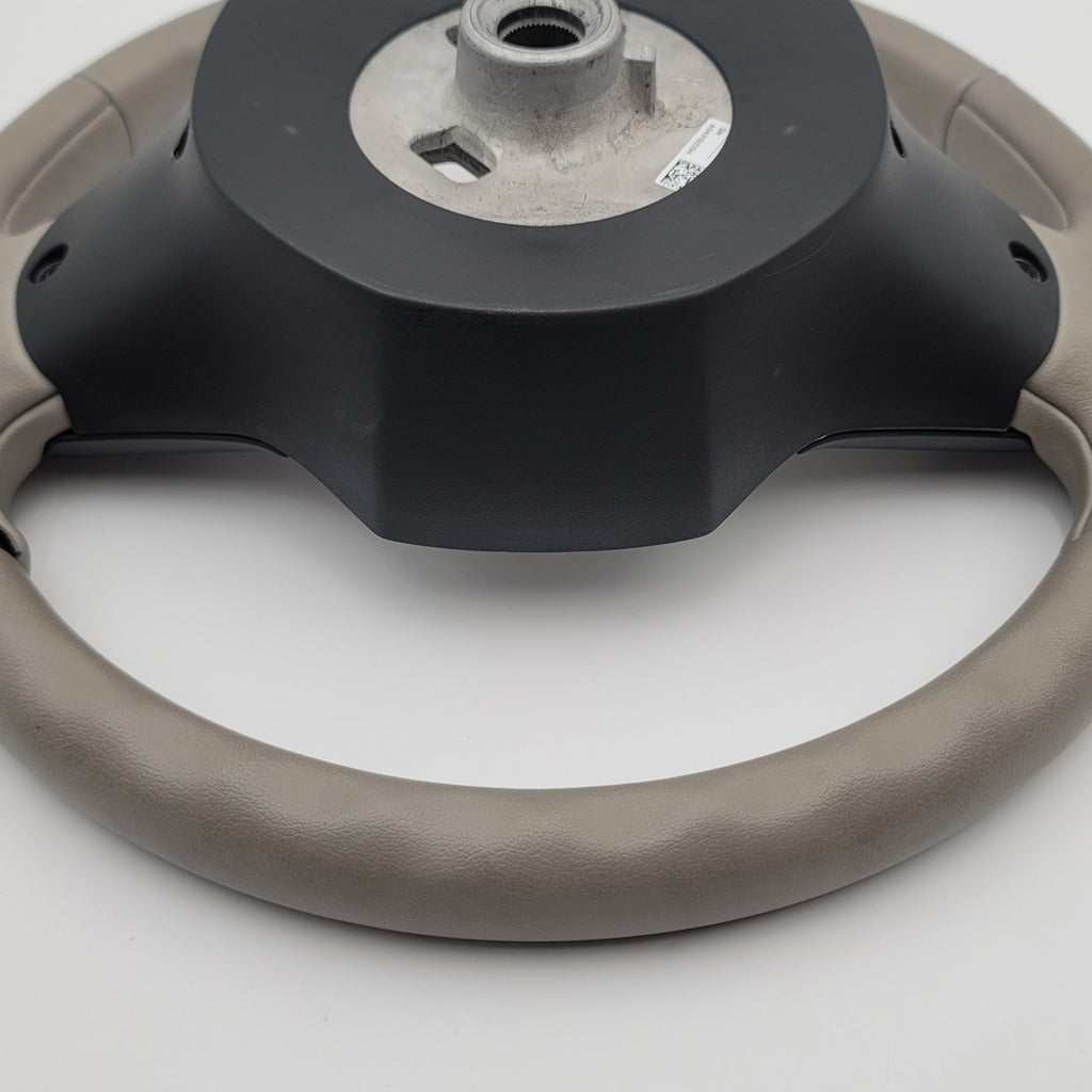2014- 2021 OEM BMW i3 I01 Steering Wheel Leather Lodge Design Gray