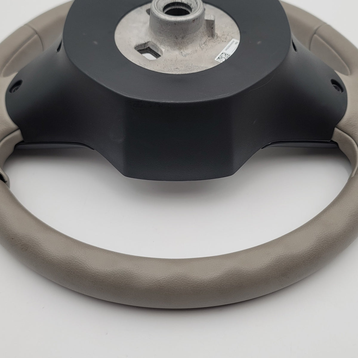 2014- 2021 OEM BMW i3 I01 Steering Wheel Leather Lodge Design Gray