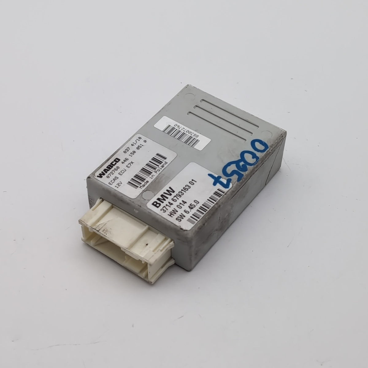 2007- 2014 BMW E70 E71 X5 X6 ECAS AIR SUSPENSION CONTROL MODULE 3714-6793163