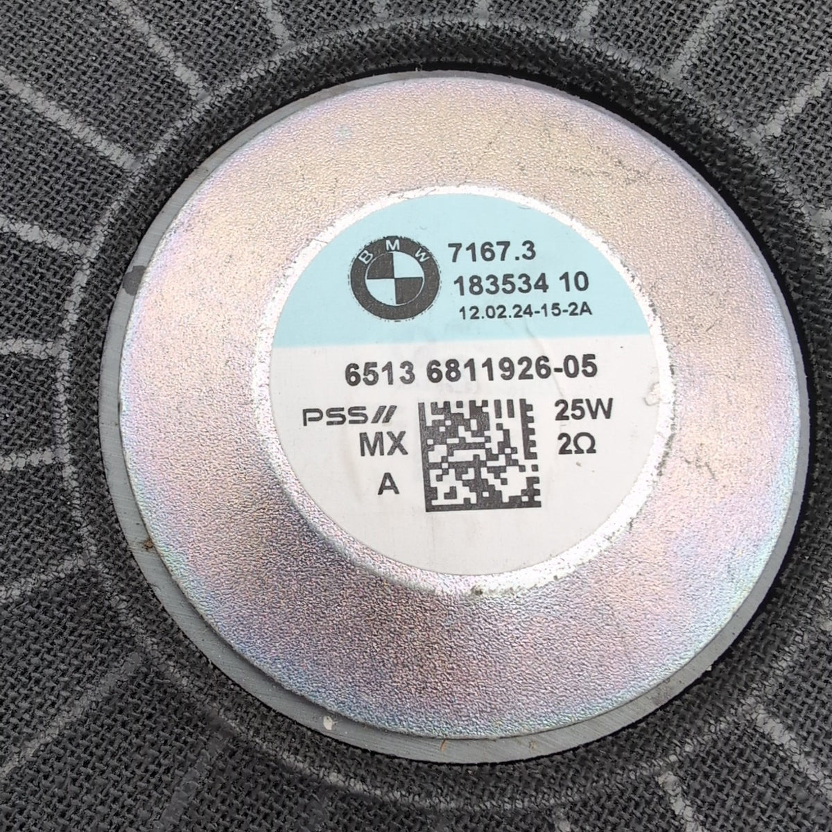 2018 - 2025 BMW X3 X4 M Front Central Subwoofer Woofer Speaker 6811926