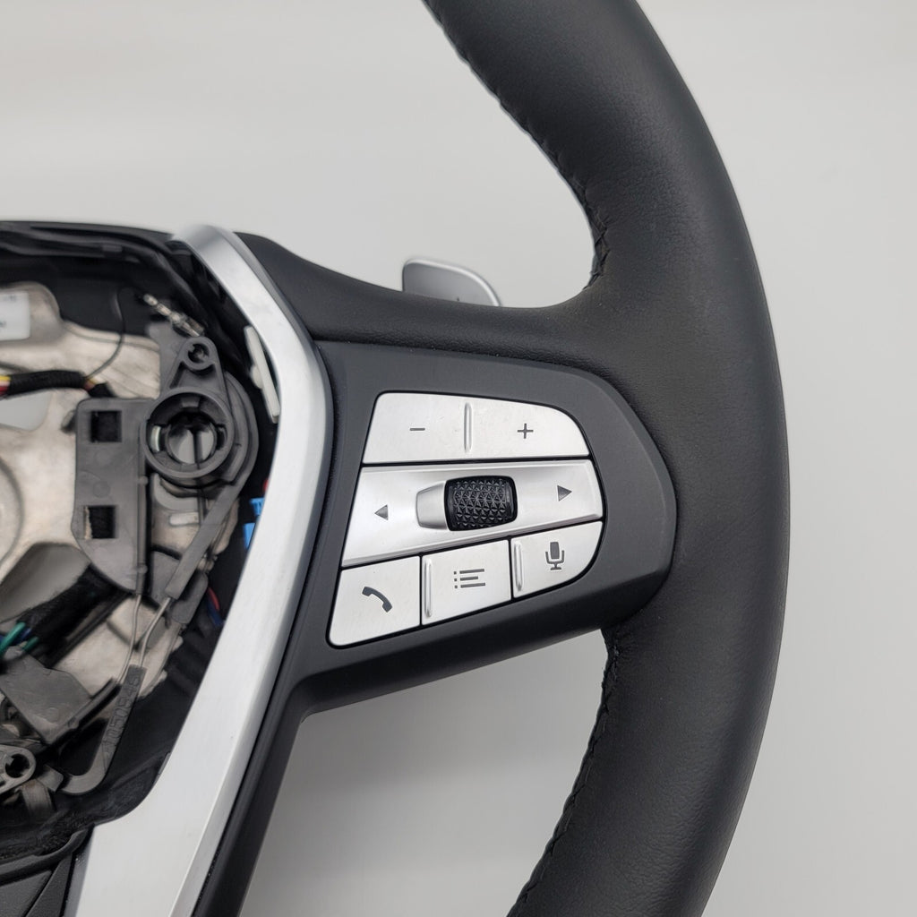 2018- 2024 BMW X3 G01 LEATHER STEERING WHEEL HEATED LIM PADDLE SHIFTERS