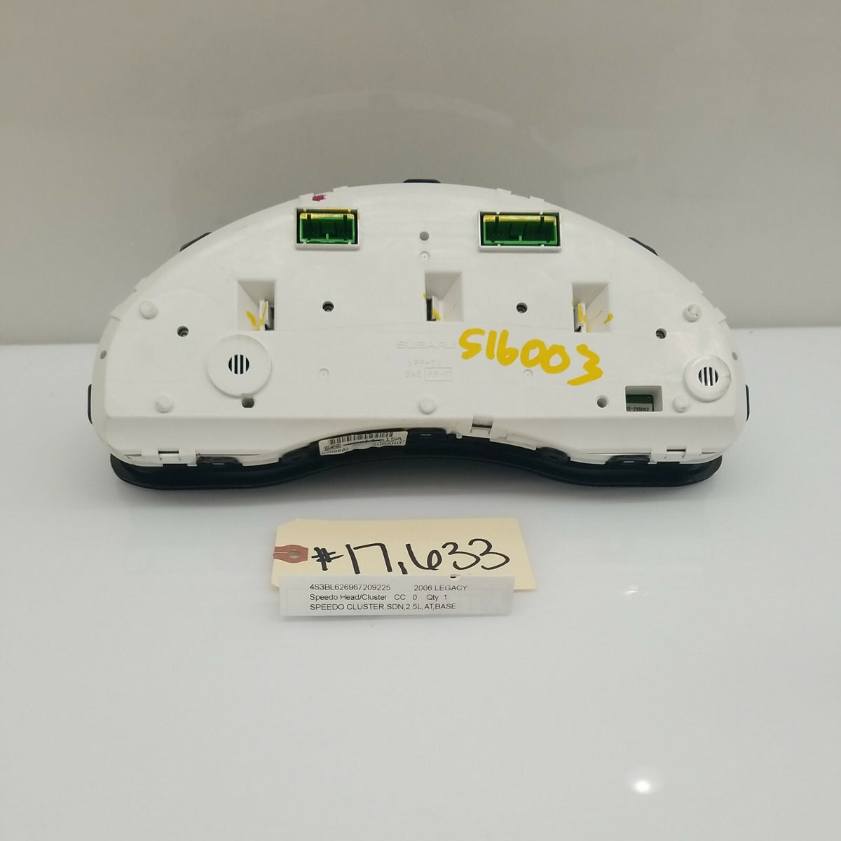 2006 06 Subaru Legacy Speedometer Instrument Cluster Oem 85014Ag15A A/T