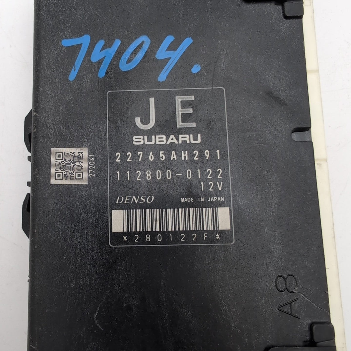 2016 Subaru Forester Engine Computer Module ECU ECM 22765AH291 Oem