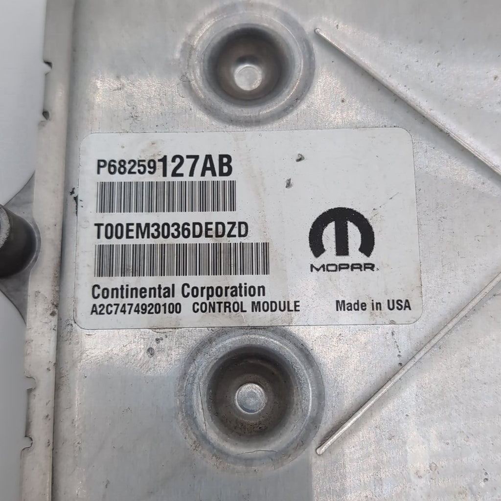 2016 2017 Dodge Journey 2.4L Engine Computer Control Module ECU 68259127AB