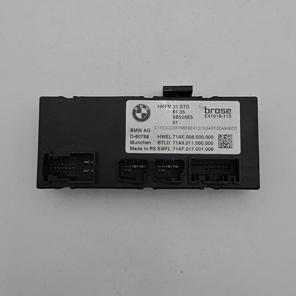 2024 - 2026 BMW G60 XM X6 X3 X1 X2 Trunk Lid Deck Lid Control Module 5B529E5
